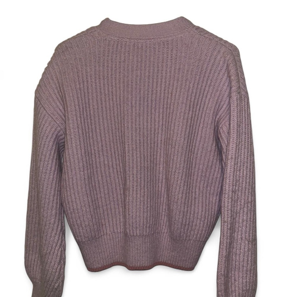 Scotch & Soda Light Purple Cardigan Sweater - Picture 7 of 8